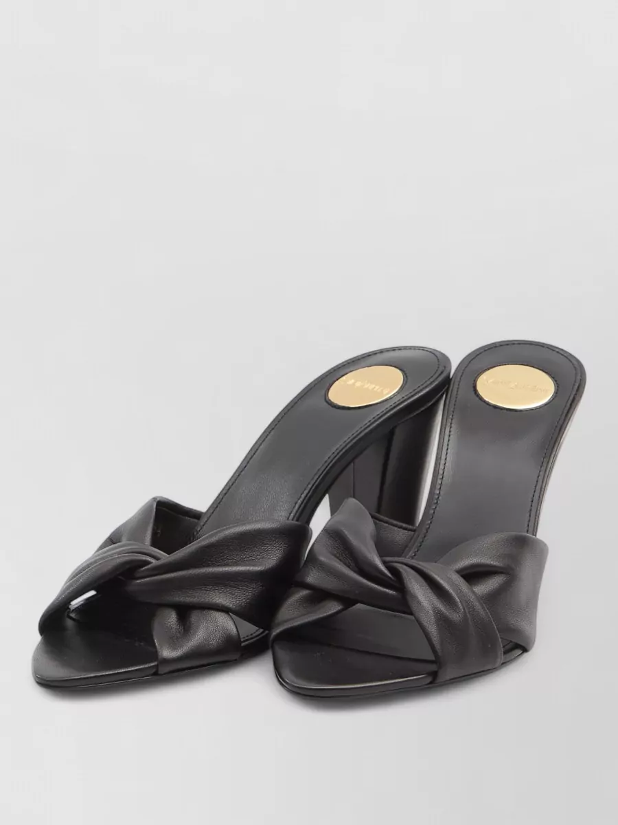 Saint Laurent Lambskin Mules