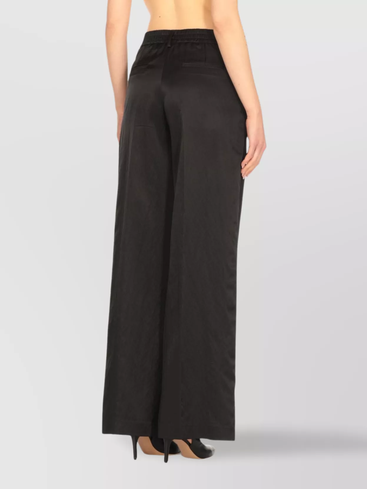 Pt Torino Straight Leg Wide-Leg Trousers