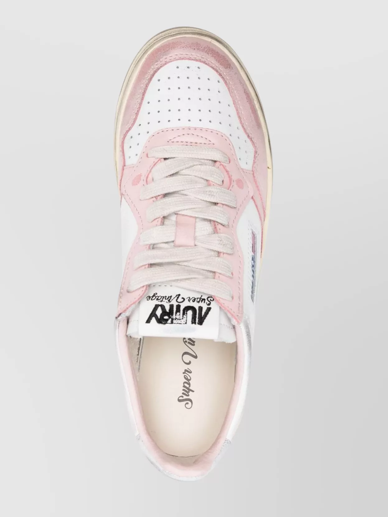 Autry Medalist Super Vintage Leather Sneakers