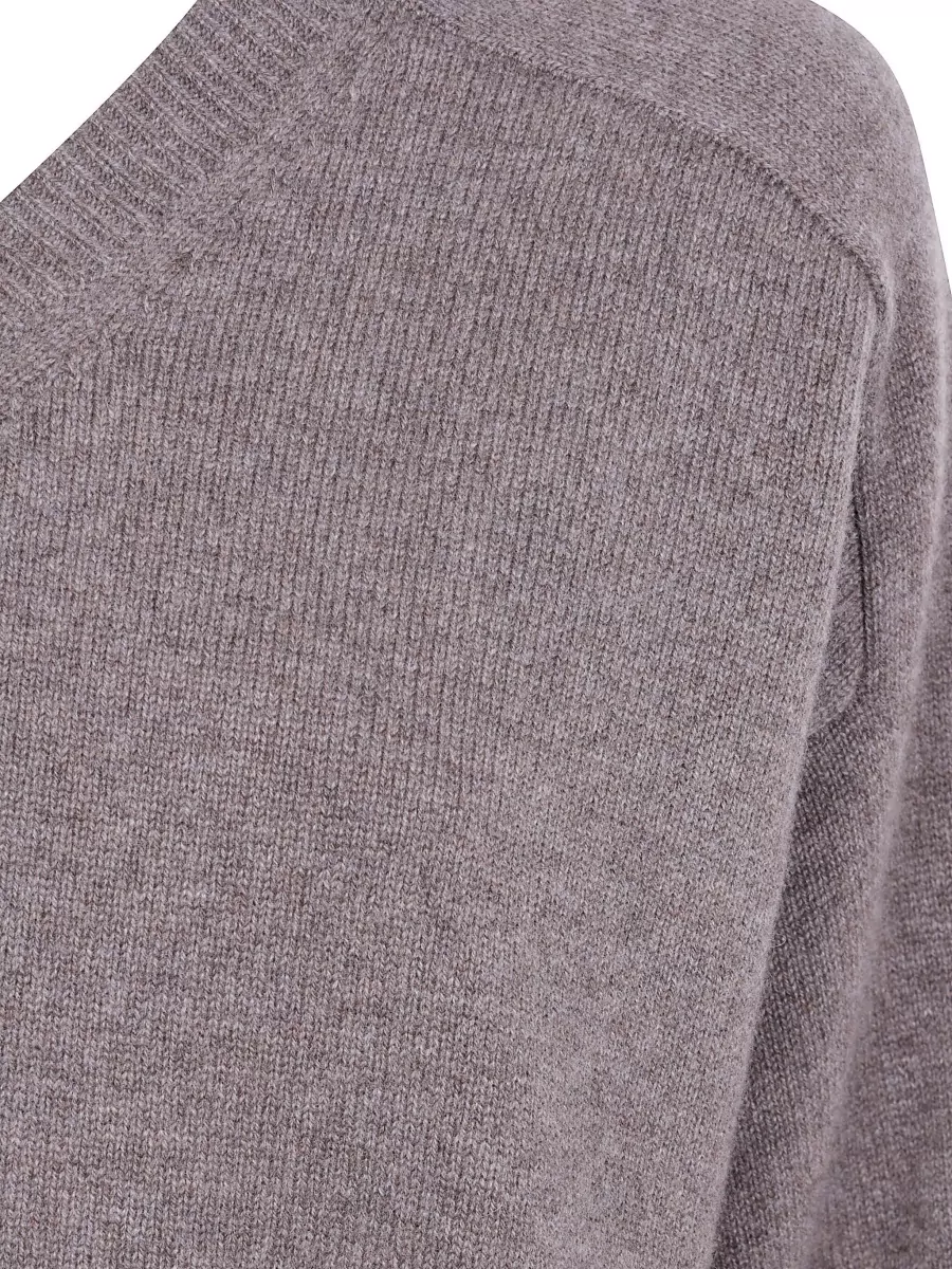 Loulou Studio Cashmere V-Neck Sweater