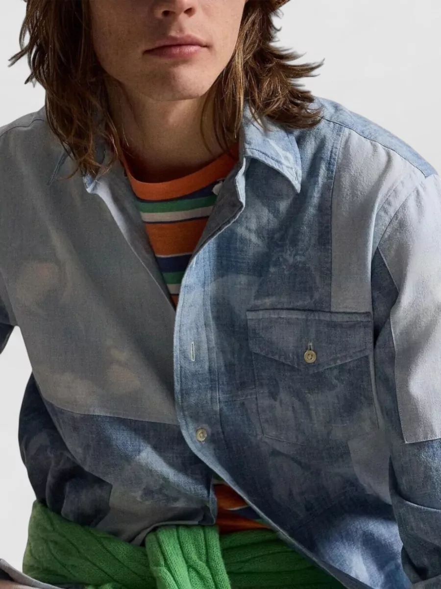 Polo Ralph Lauren Patchwork Cotton Shirt