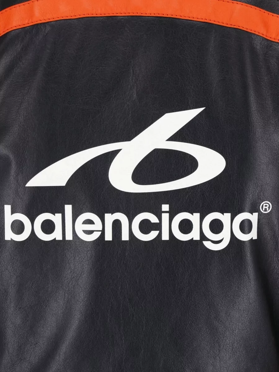 Balenciaga Leather Coat