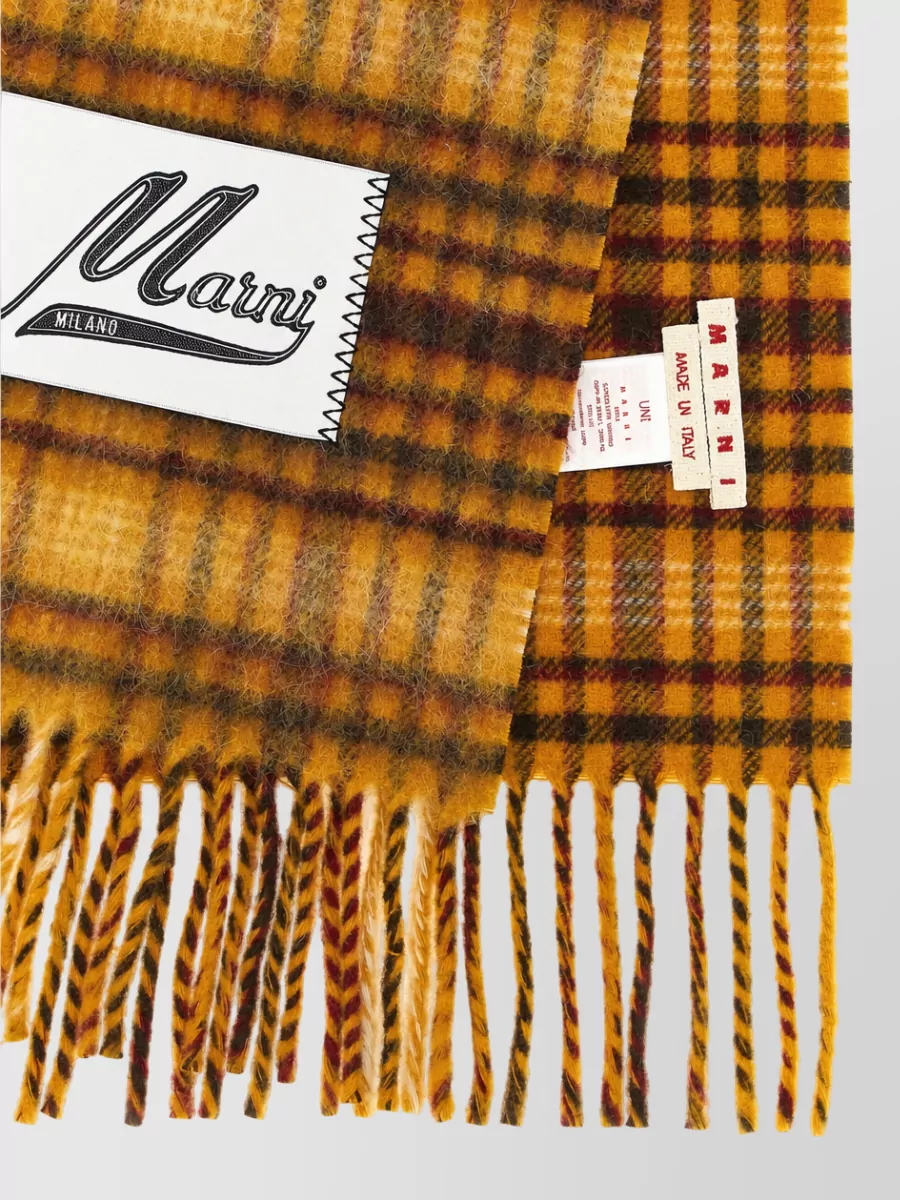 Marni Checked Scarf