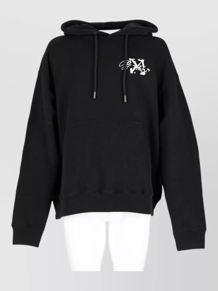 Off-White cotton hoodie