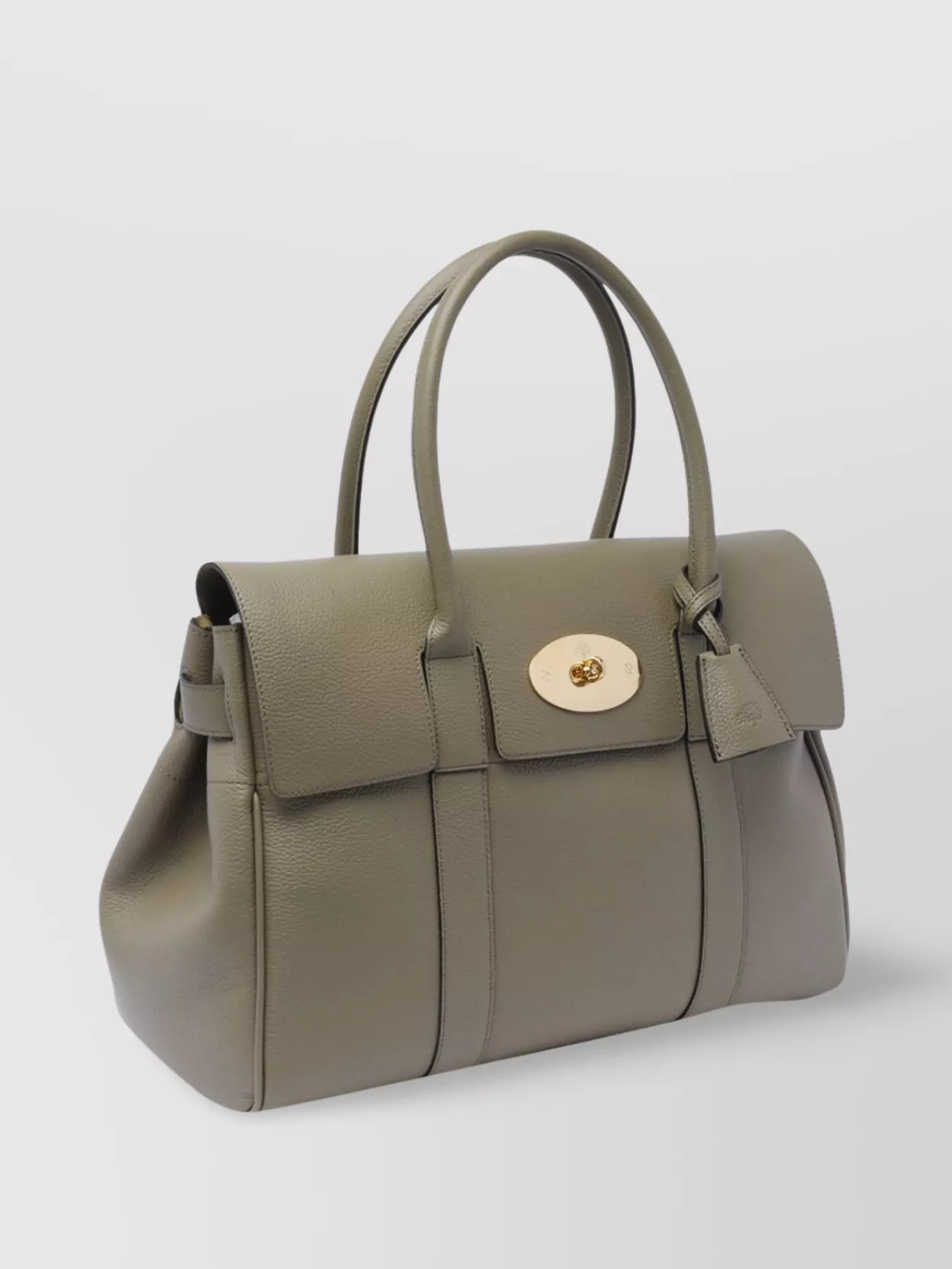Mulberry Structured Top Handle Shoulder Bag