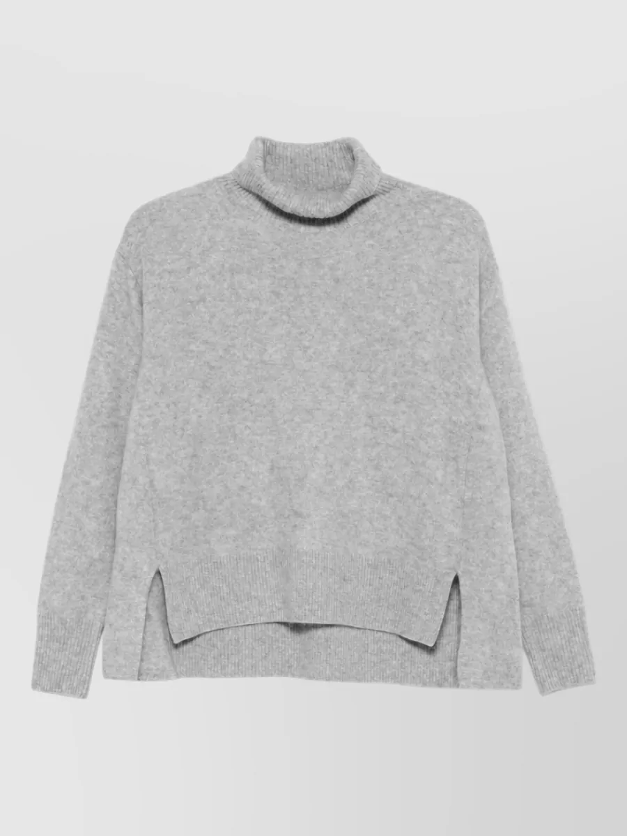 Ct Plage wool ribbed turtleneck jumper
