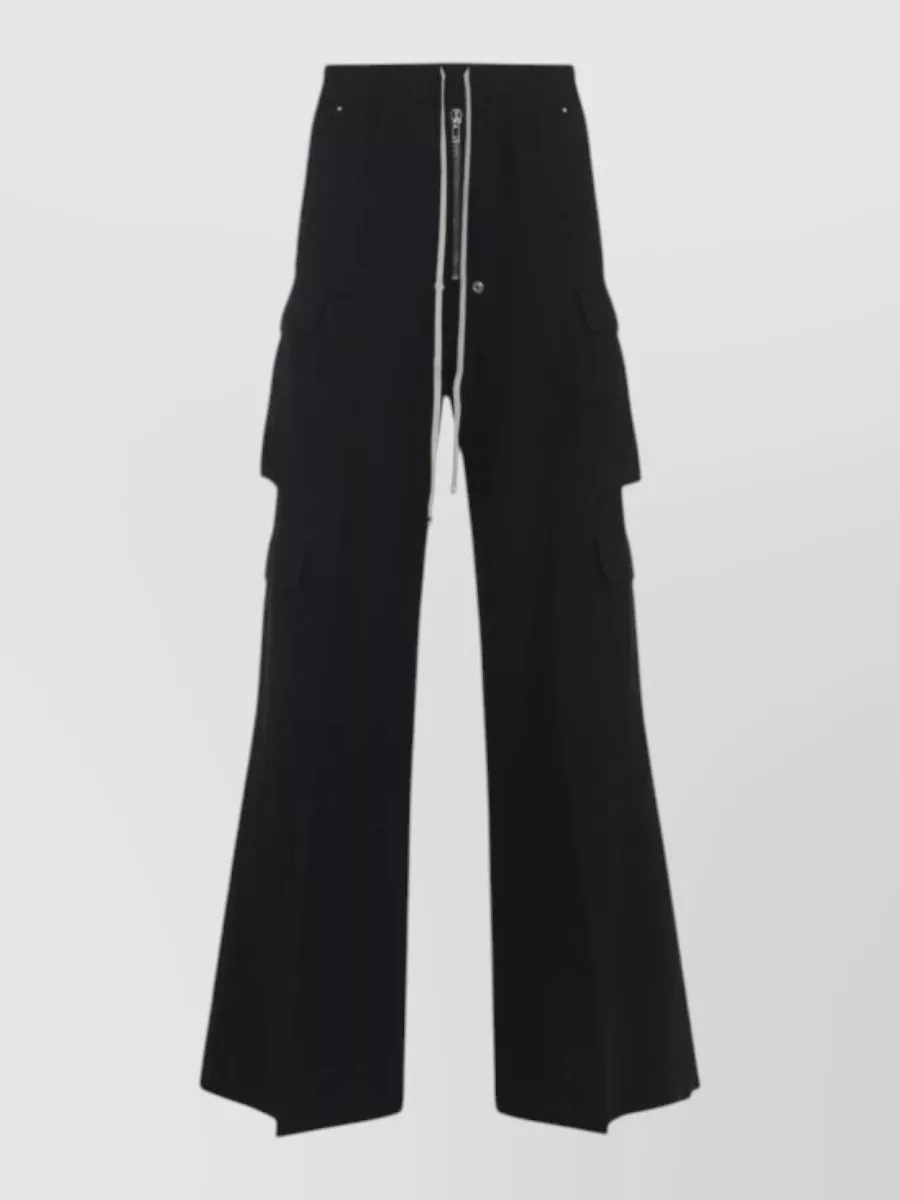 Rick Owens wide-leg cargo trousers
