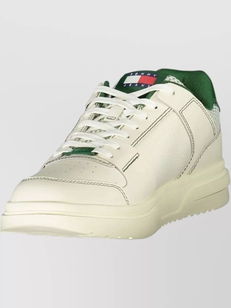 Tommy Hilfiger Leather Low-Top Sneakers
