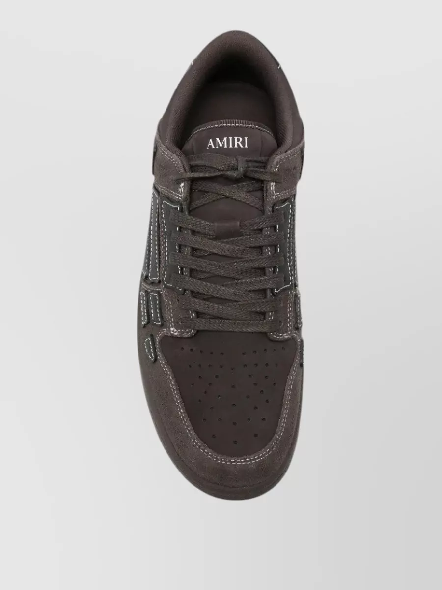 Amiri Leather Low-Top Sneakers