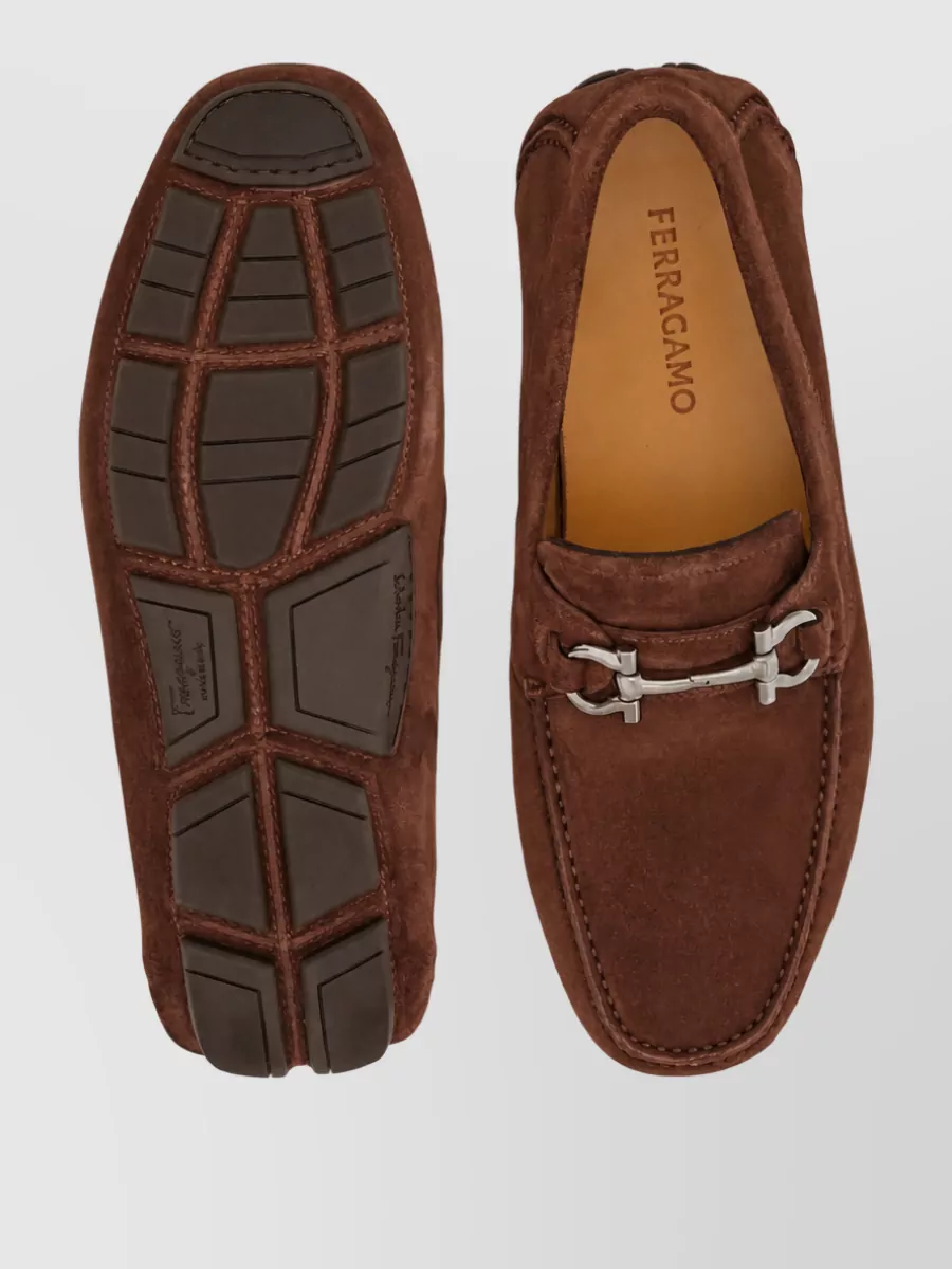 Ferragamo Leather Loafers