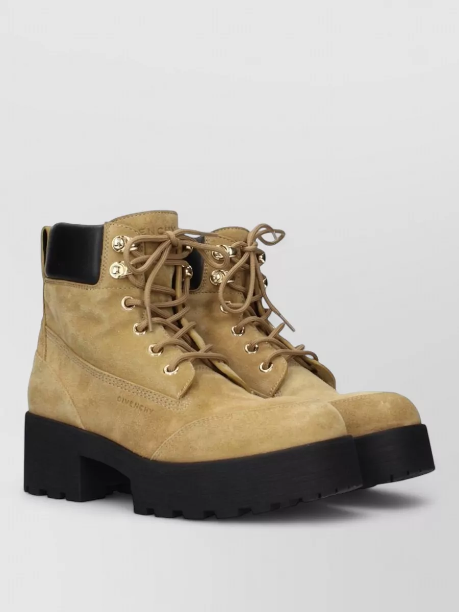 Givenchy Suede Leather Ankle Boots