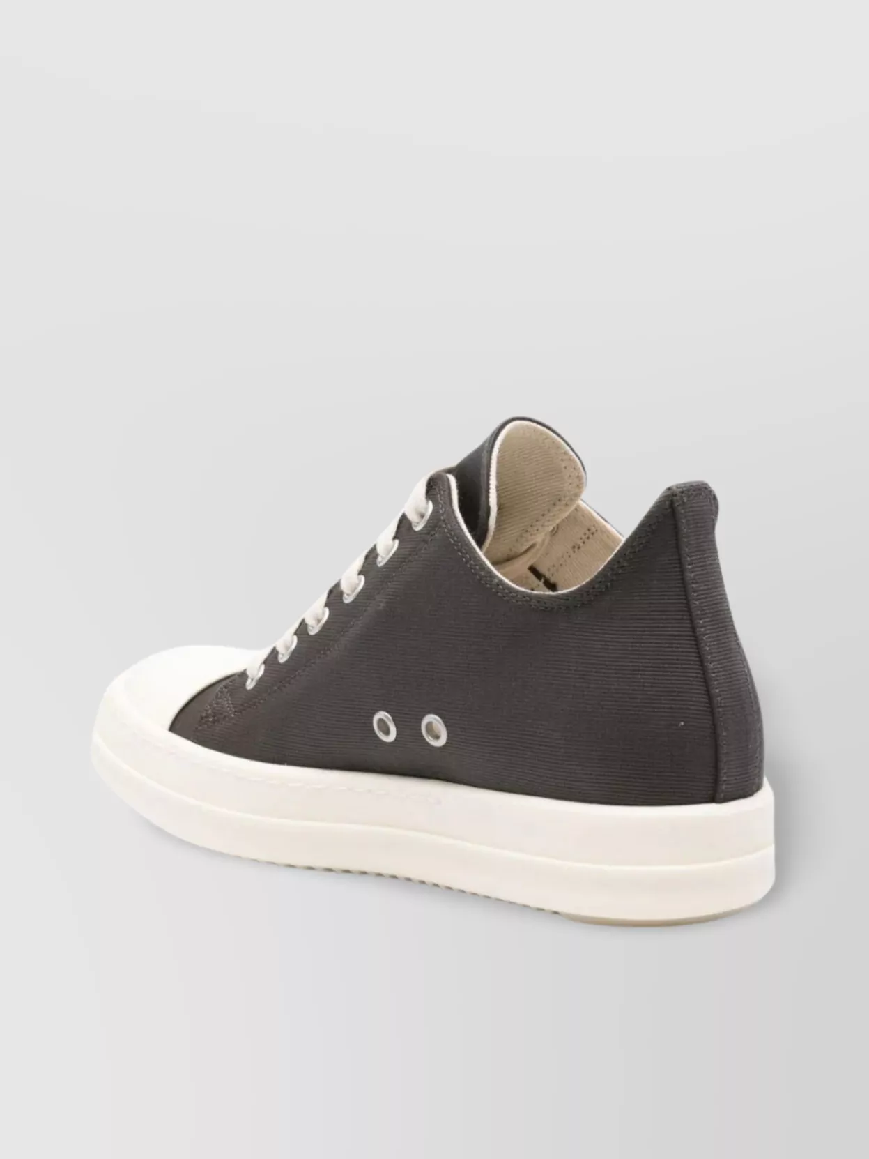 Shop Rick Owens Drkshdw Shark-tooth Sole Canvas Sneakers
