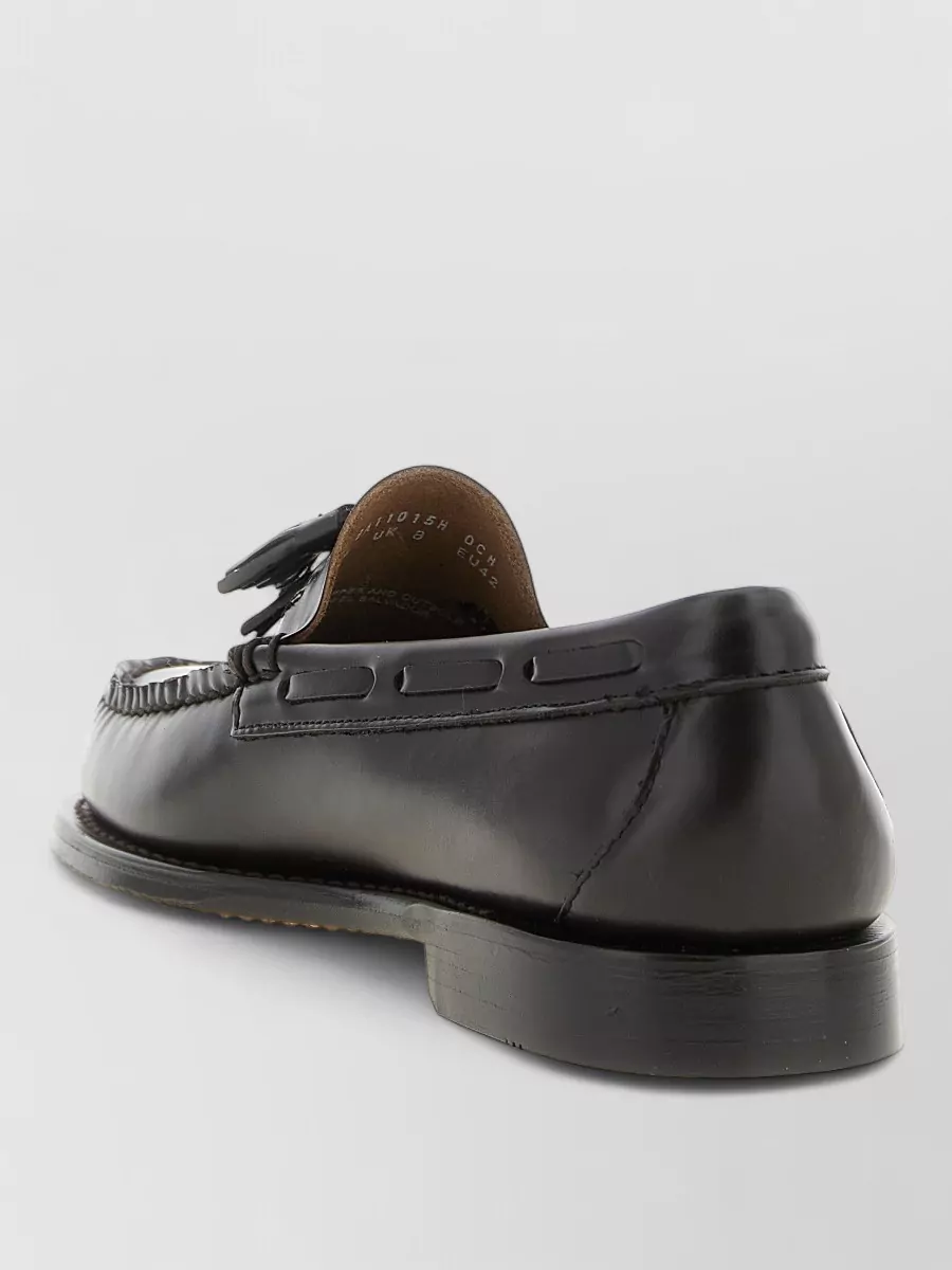 G.h. Bass Leather Tassel Loafers