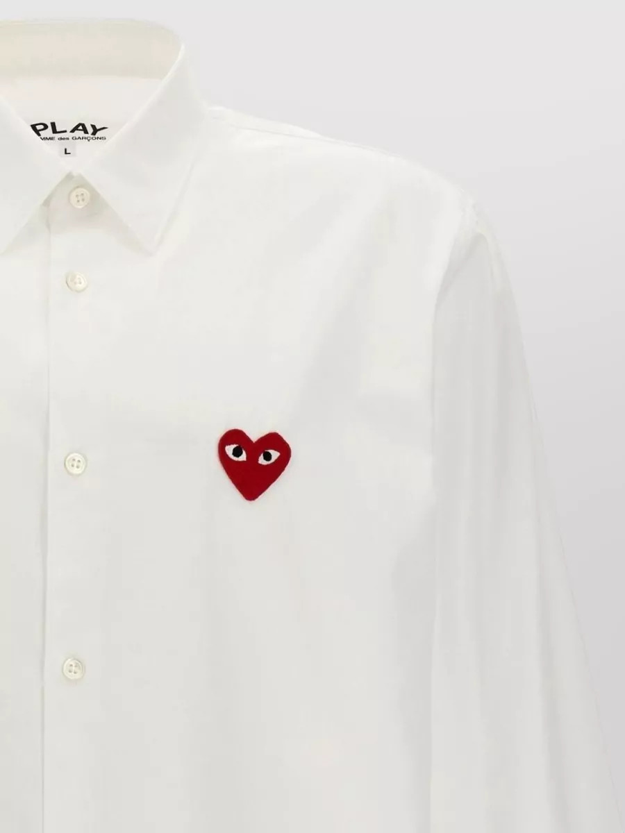 Comme Des Garçons Cotton Long-Sleeve Shirt