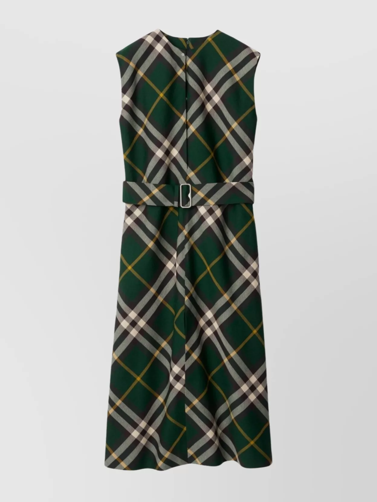 ワンピース BURBERRY CHECK MOTIF WOOL MIDI DRESS Burberry Check motif wool midi dress | The Fashion Square