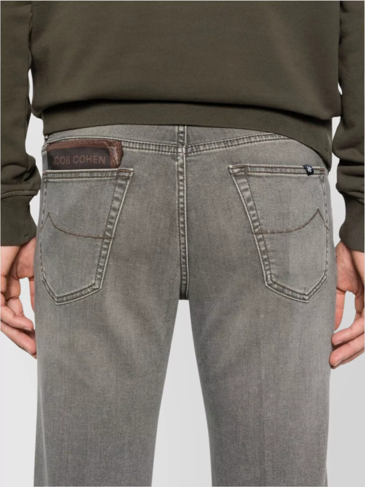 Jacob Cohen Slim Cropped Denim Jeans