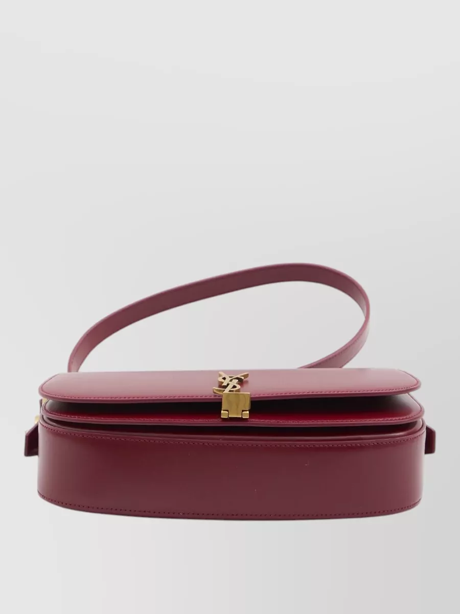 Saint Laurent Voltaire Half Moon Leather Shoulder Bag