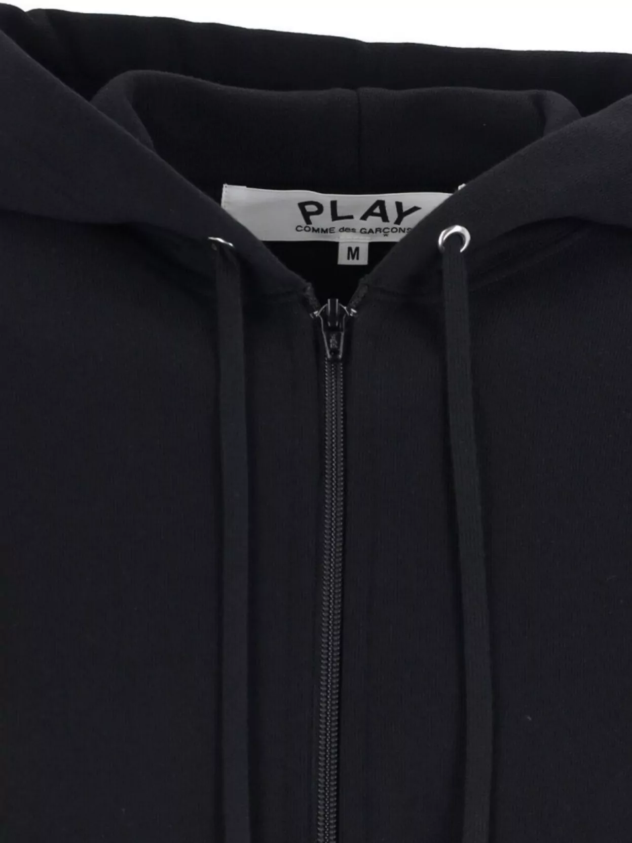 Comme Des Garçons Play Hooded Sweatshirt Front Pockets