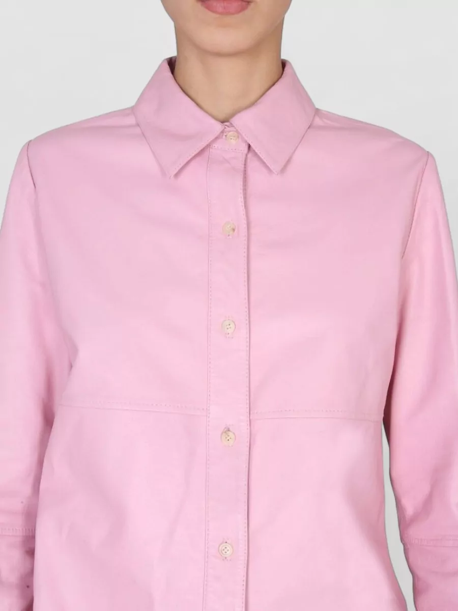 Alysi Leather Shirt