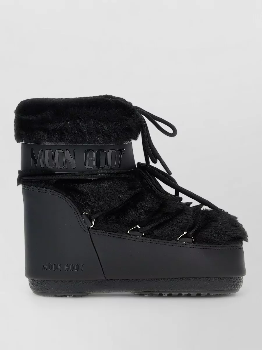 Moon Boot Faux Fur Ankle Boots