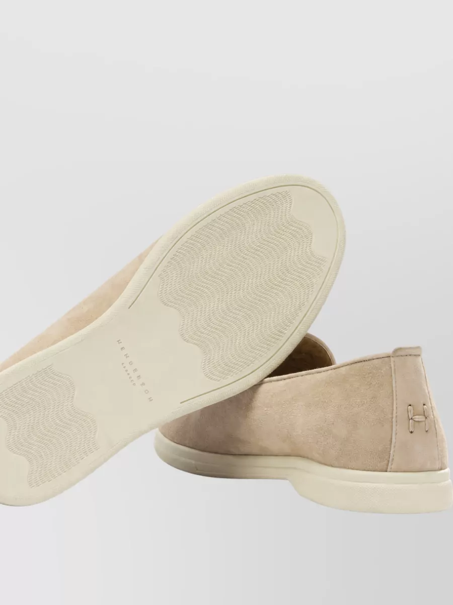 Henderson Baracco Suede Leather Loafers