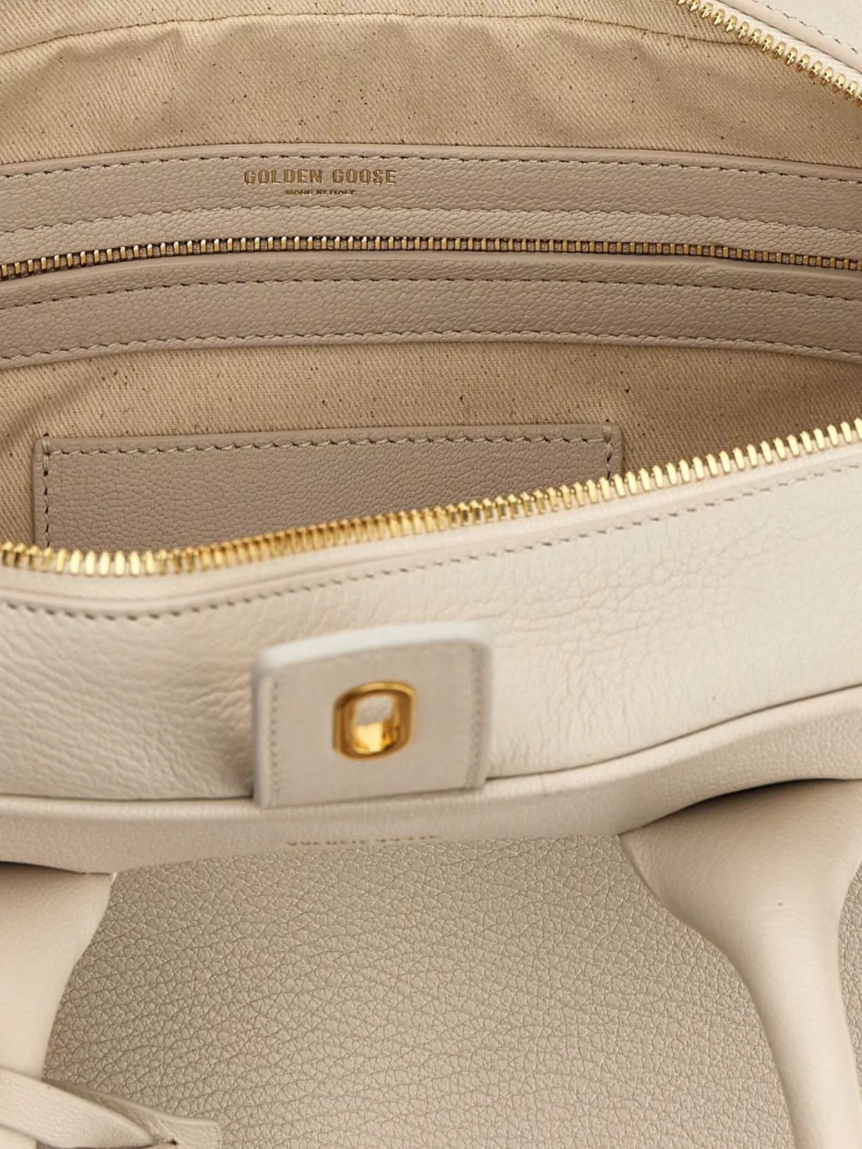 Golden Goose Vita Handbag With Detachable Strap And Structured Shape