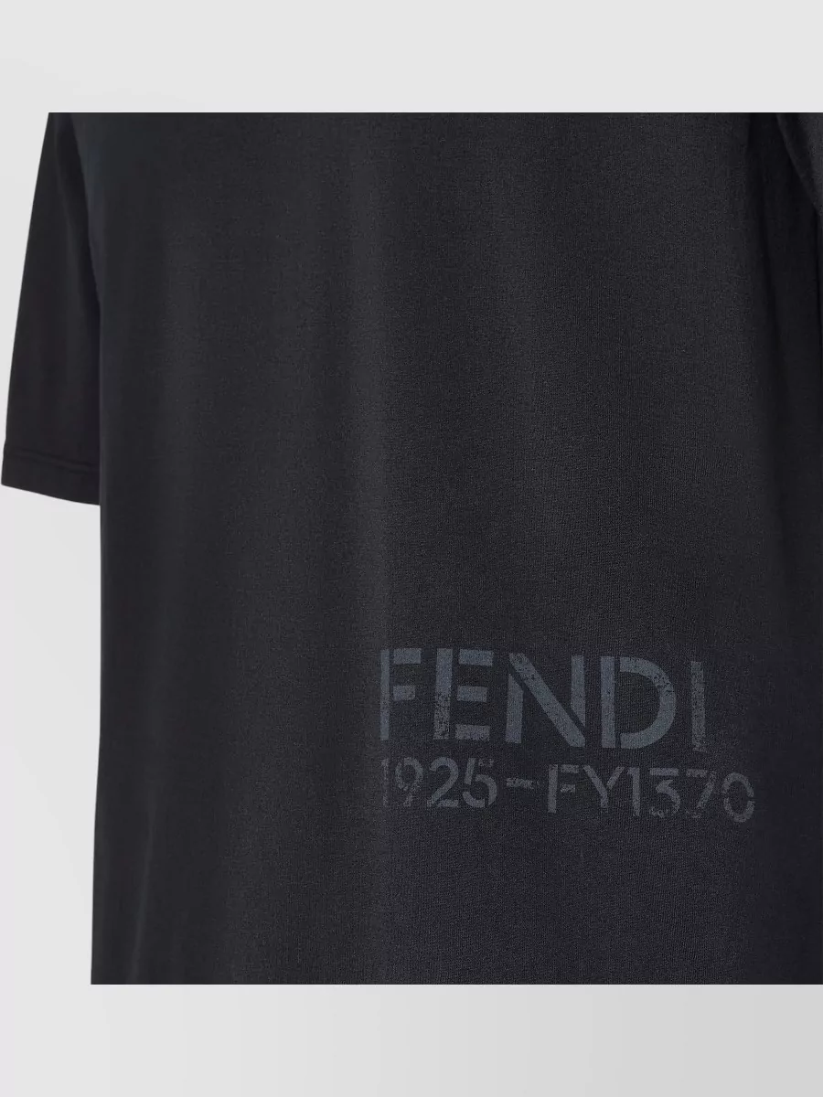 Fendi Cotton Regular-Fit Short-Sleeve T-Shirt