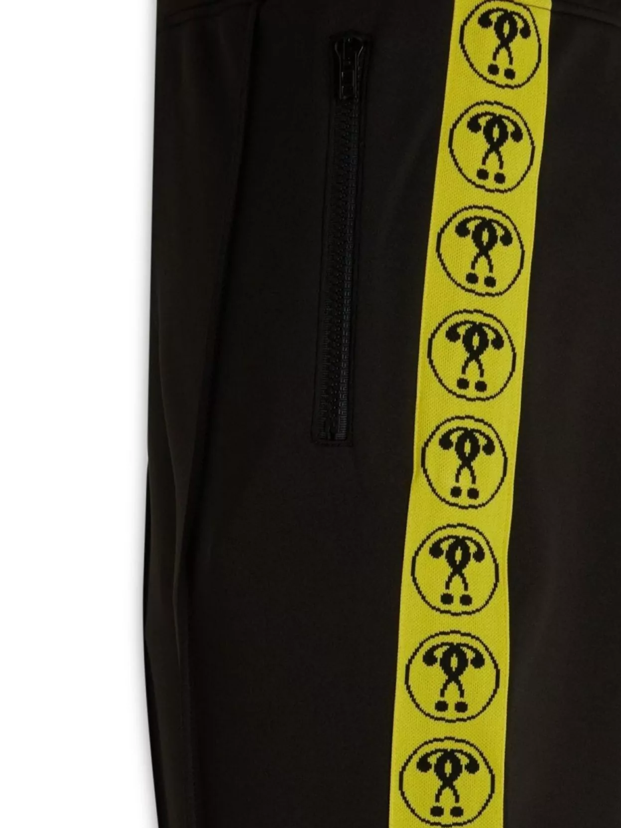 Moschino Technical Fleece Jogger Trousers With Logoed Bands