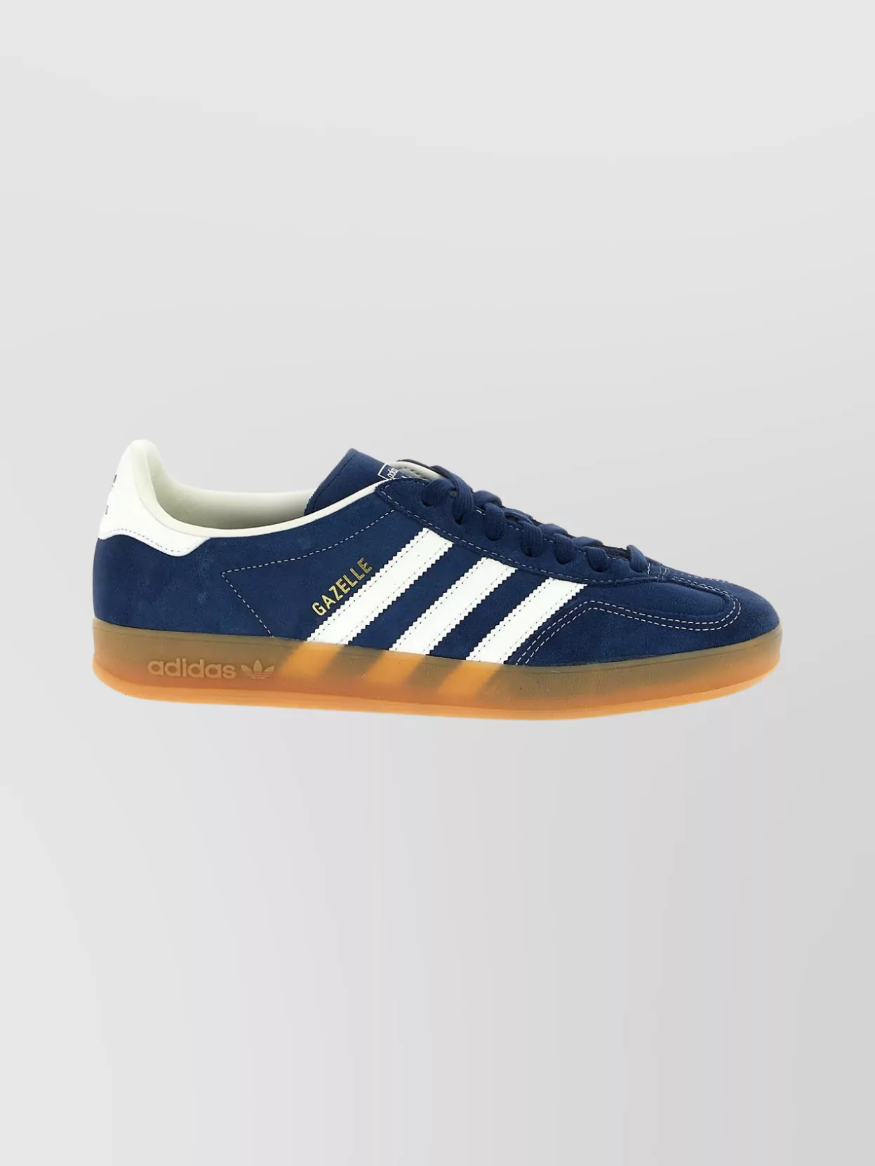 Adidas Originals Suede Sneakers With Rubber Sole And Stripes