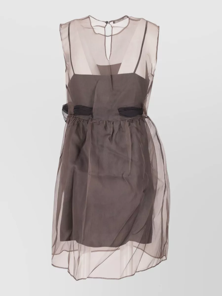 La Rose knee-length dress