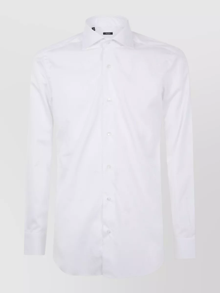 Barba Napoli cotton poplin shirt