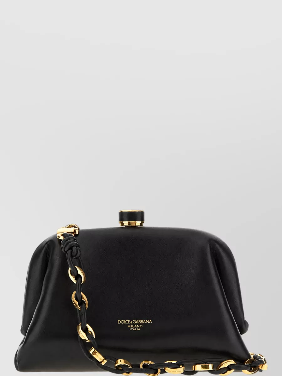 Dolce&Gabbana mini leather clutch bag