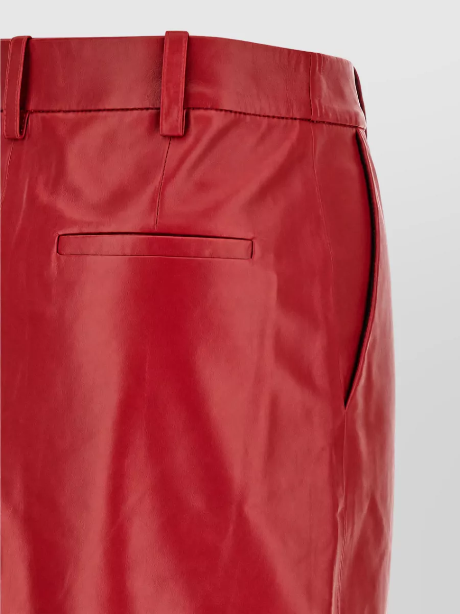 Co Leather Pencil Skirt