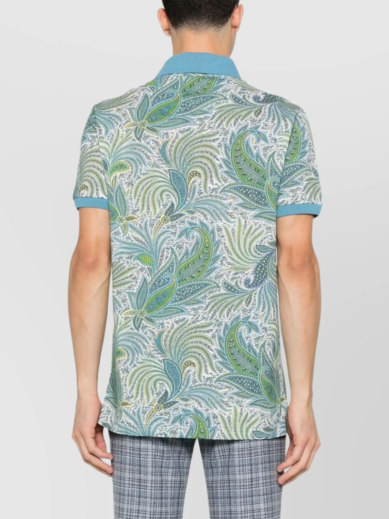 Etro Paisley Print Polo Shirt