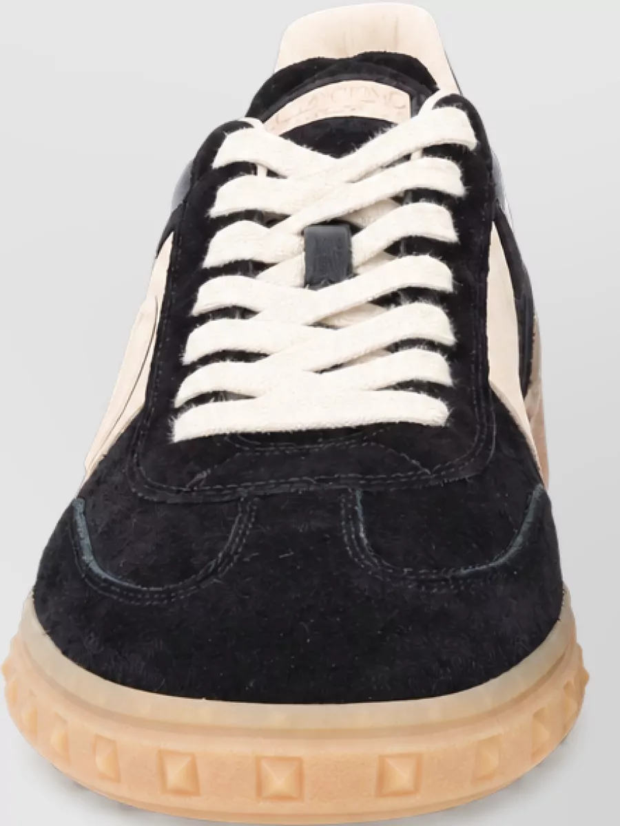 Valentino Garavani Leather Low-Top Sneakers