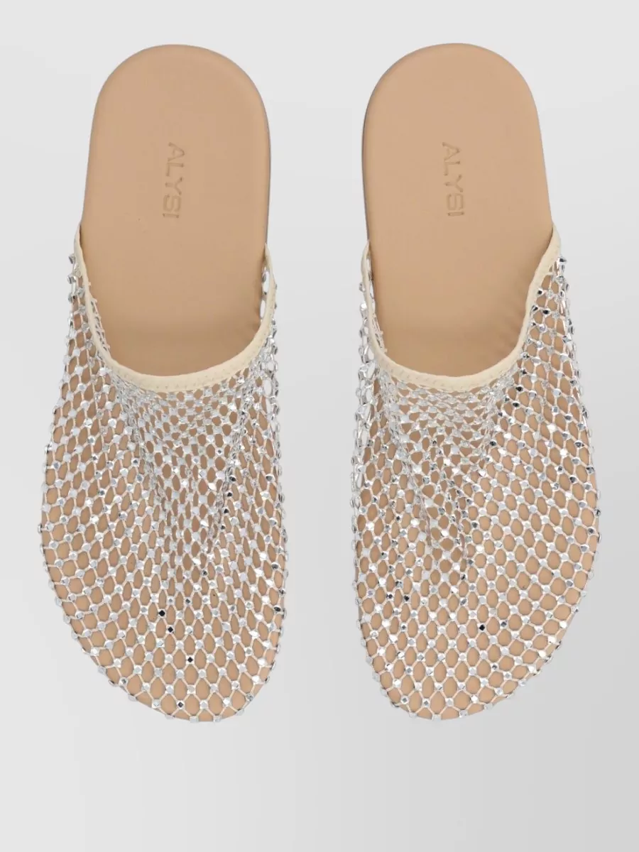 Alysi Crystal-Embellished Slides