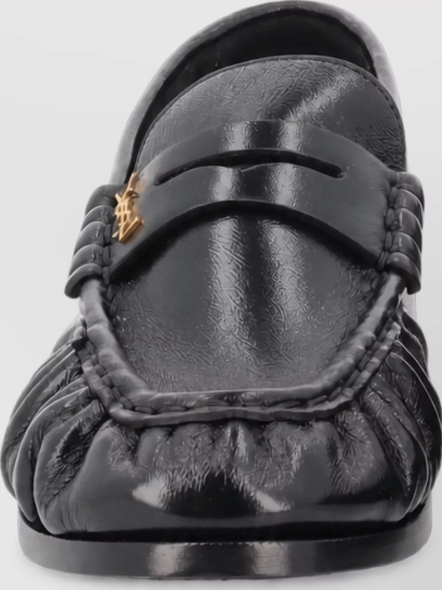 Saint Laurent Leather Mules