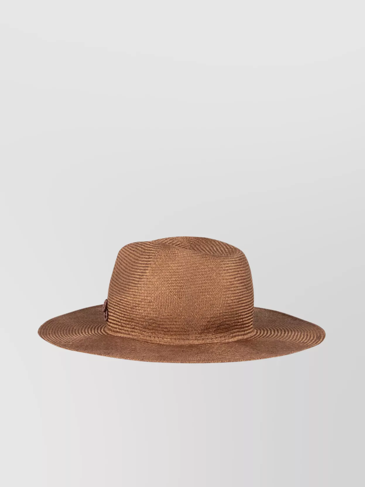 Ruslan Baginskiy Chain Detail Wide Brim Straw Hat