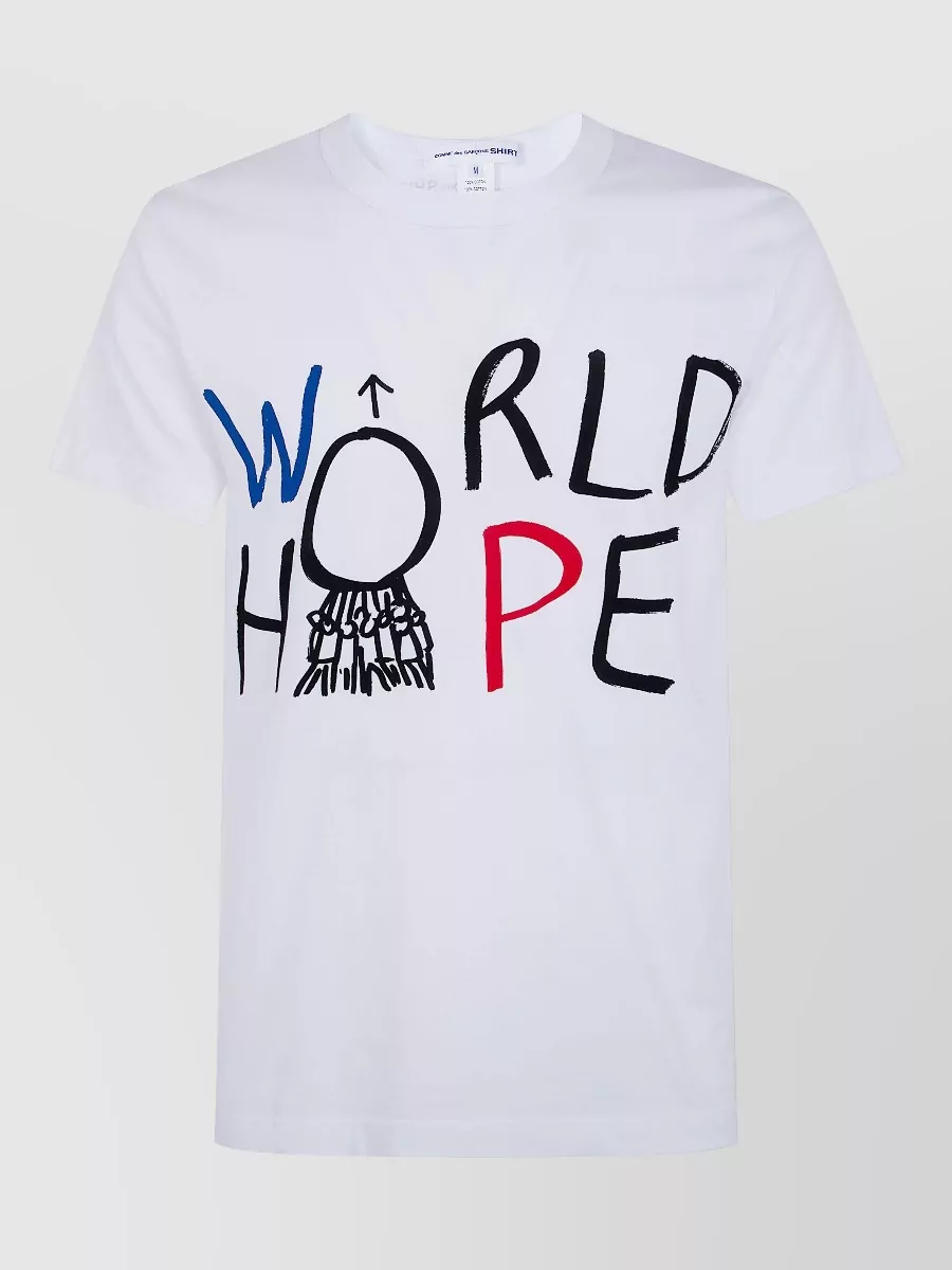Comme Des Garçons Logo Print T-Shirt