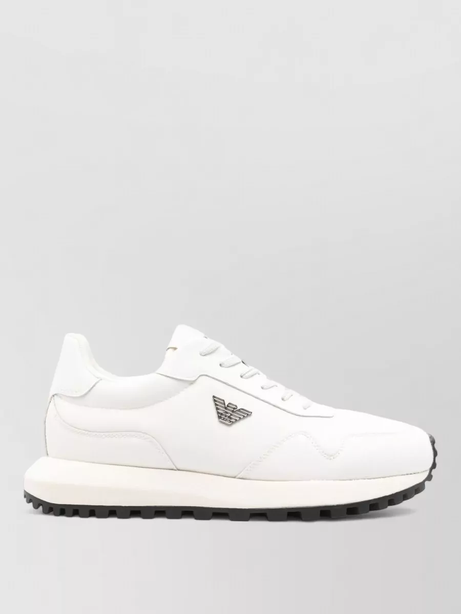 Emporio Armani Branded Logo Sneakers Low Top Design
