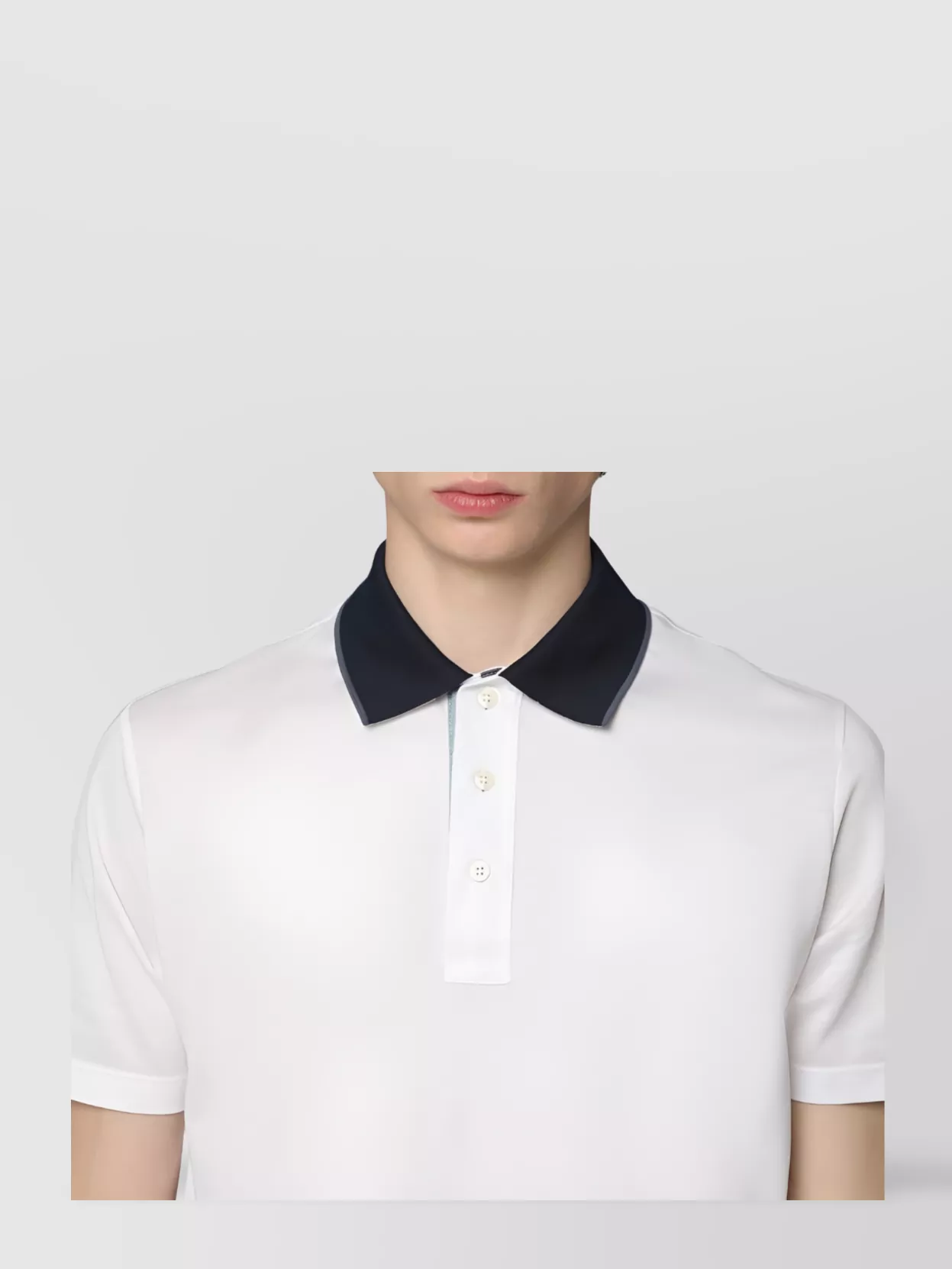 Paul & Shark Polo Shirt Cotton Collar Contrasting