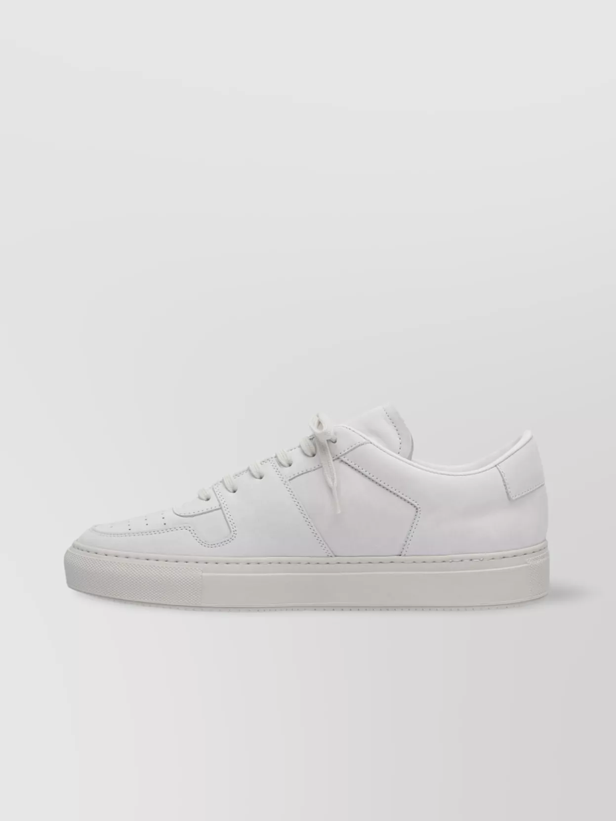 Common Projects Low-Top Perforated Toe Rubber Sole Sneakers