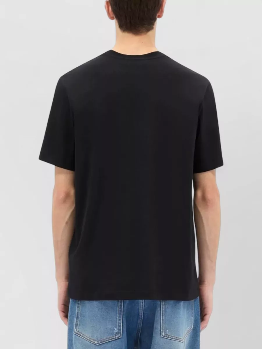Msgm Cotton Logo-Print T-Shirt