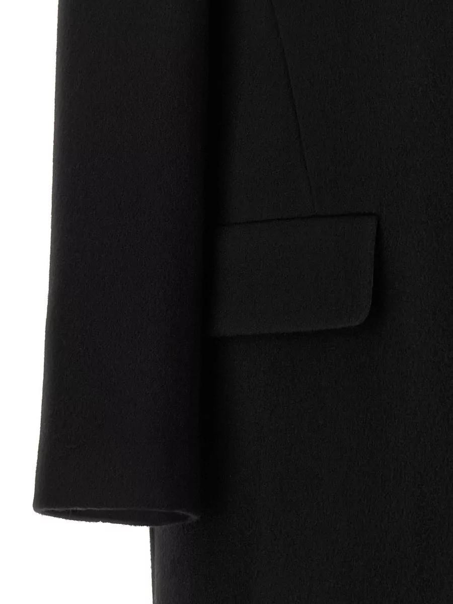 Burberry Cashmere Wool Fitted Coat