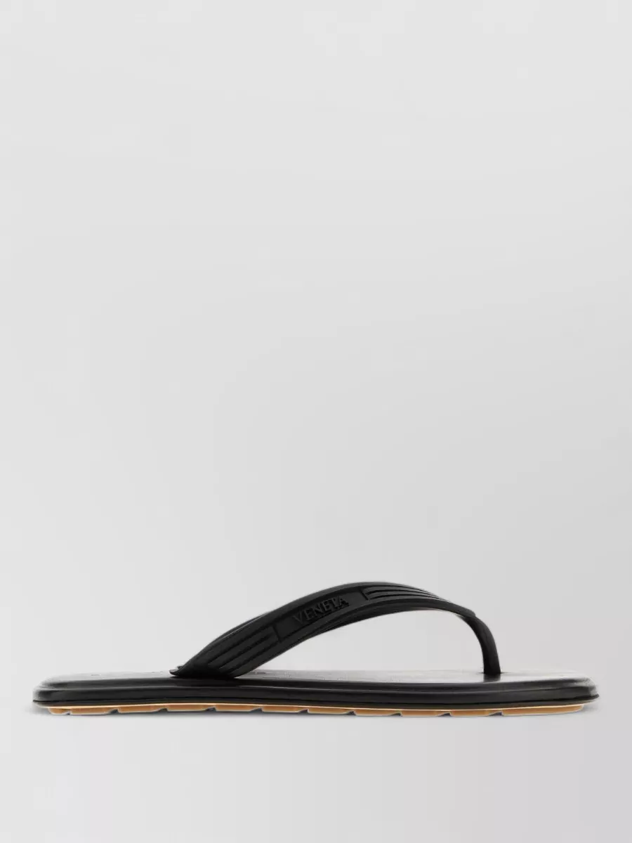 Bottega Veneta rubber thong sandals