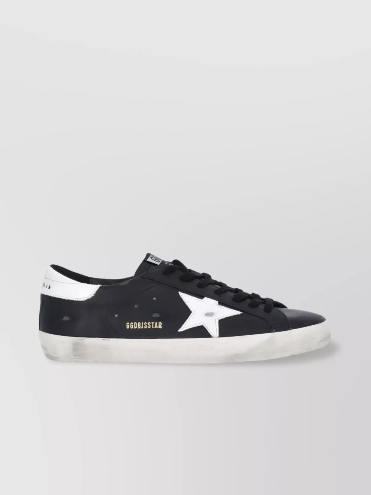 Golden Goose Smooth Leather Low Top Sneakers With Star Detail