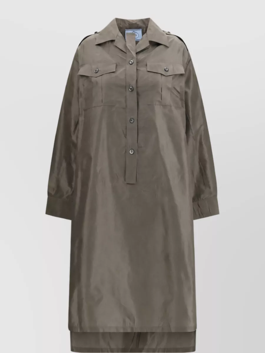Prada Silk shirt dress