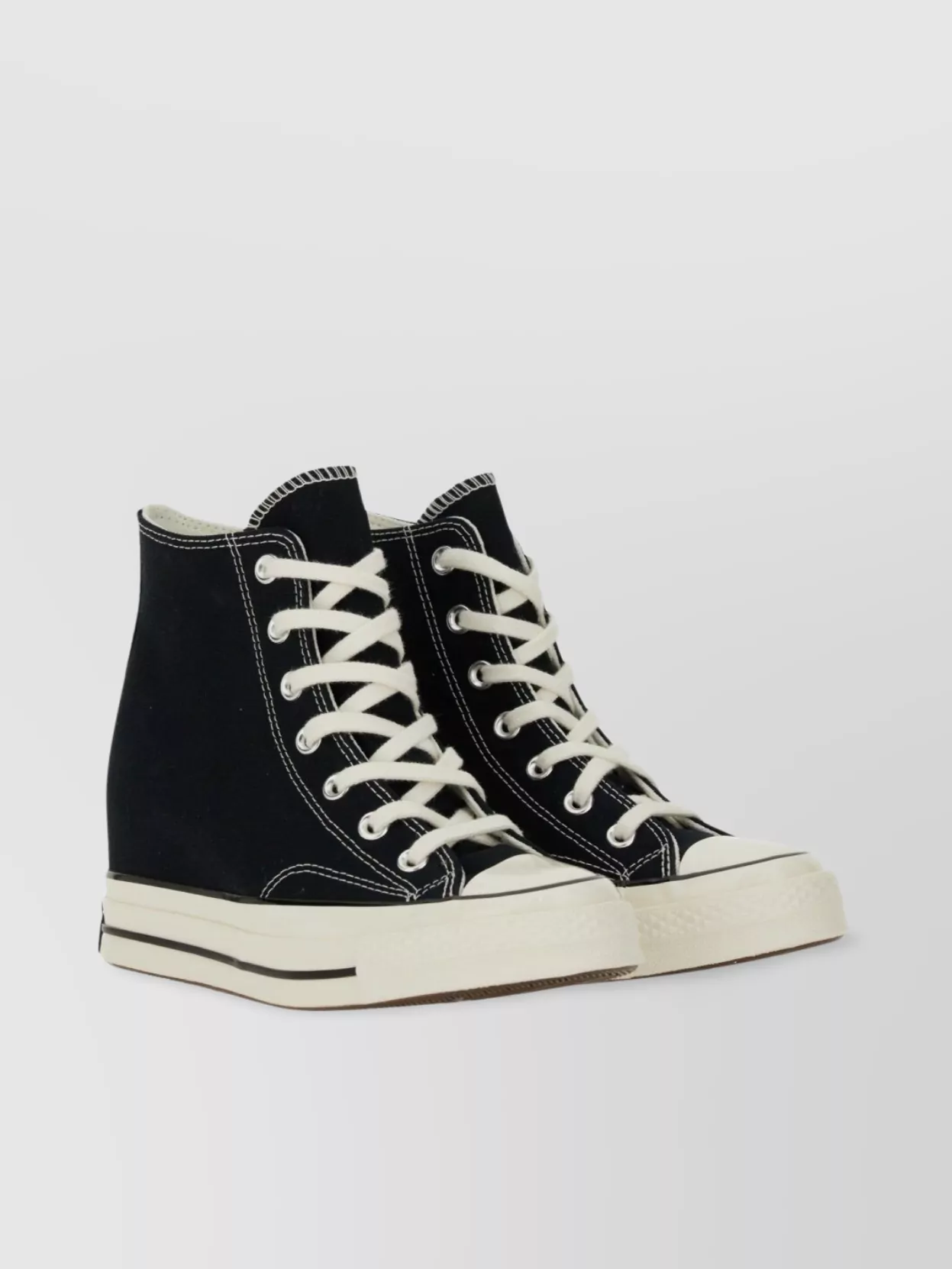 Converse Wedge Sneaker Contrast Stitching