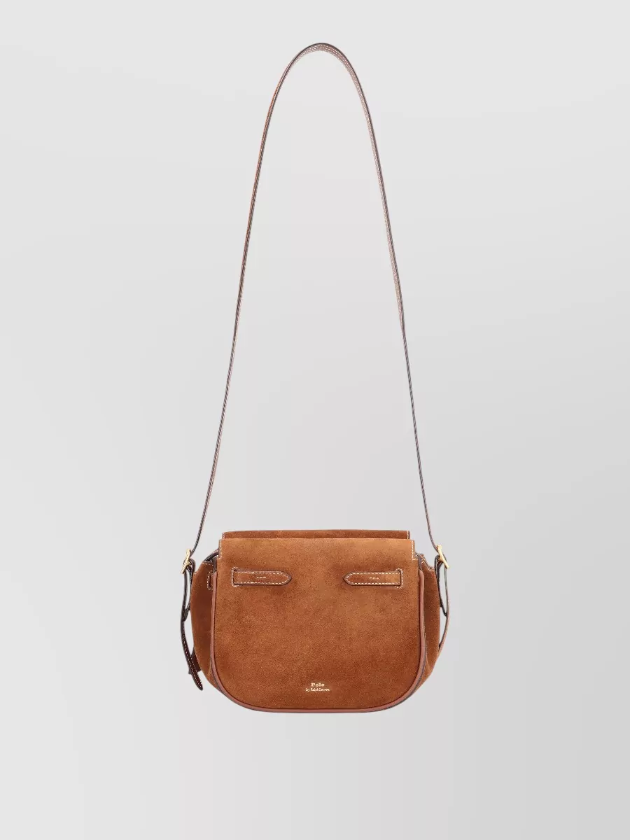 Polo Ralph Lauren Suede Mini Shoulder Bag