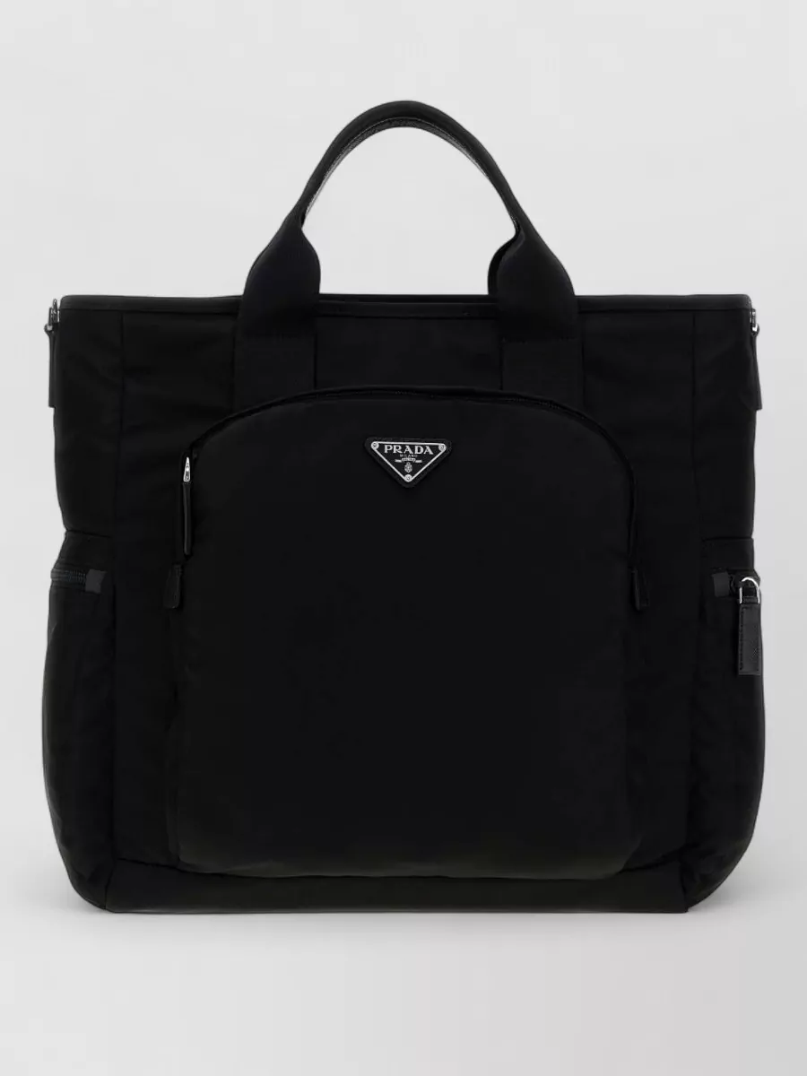 Prada fabric tote bag